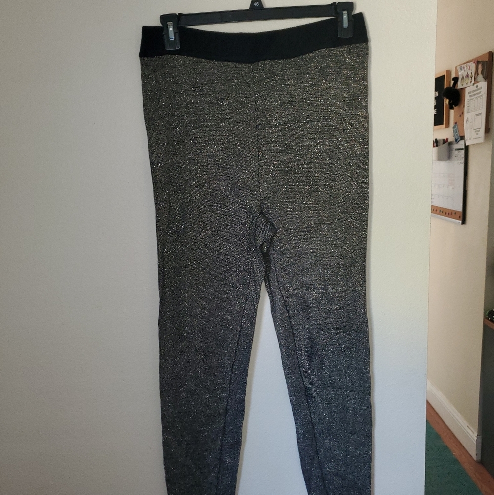 Gold and black leggings forever 21 1x